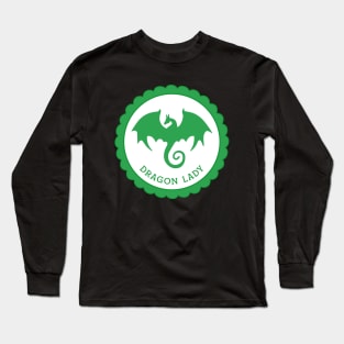 Dragon Lady Badge Long Sleeve T-Shirt